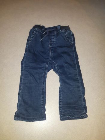 Jeans intérieur molletonné t. 18 mois