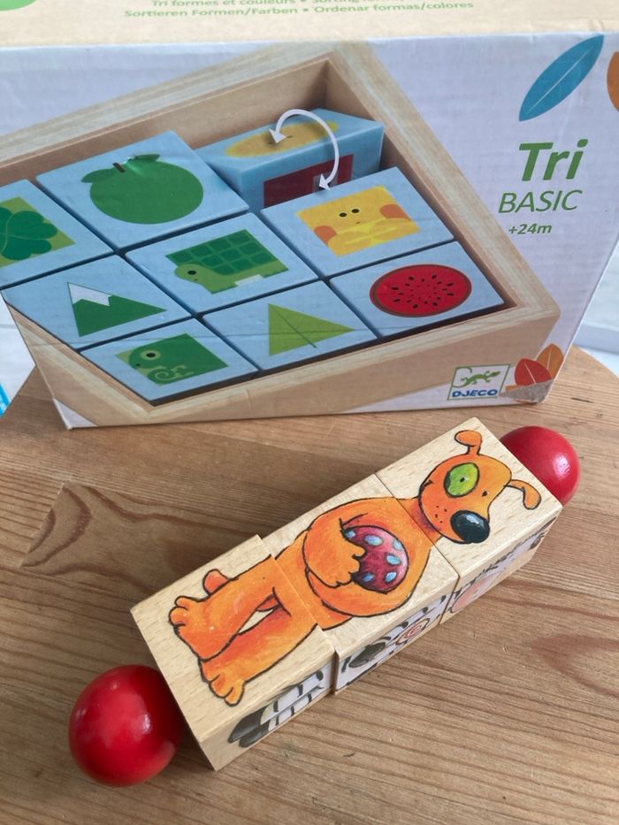 Lot de 2 jeux en bois - photo numéro 2