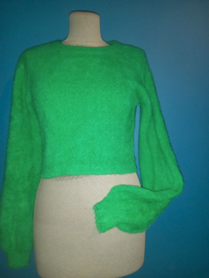 Pull vert L - photo numéro 2