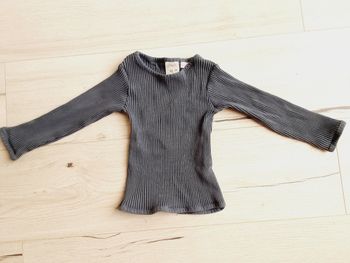 Vêtement mixte garçon fille tee-shirt manches longues Zara 3 ans
