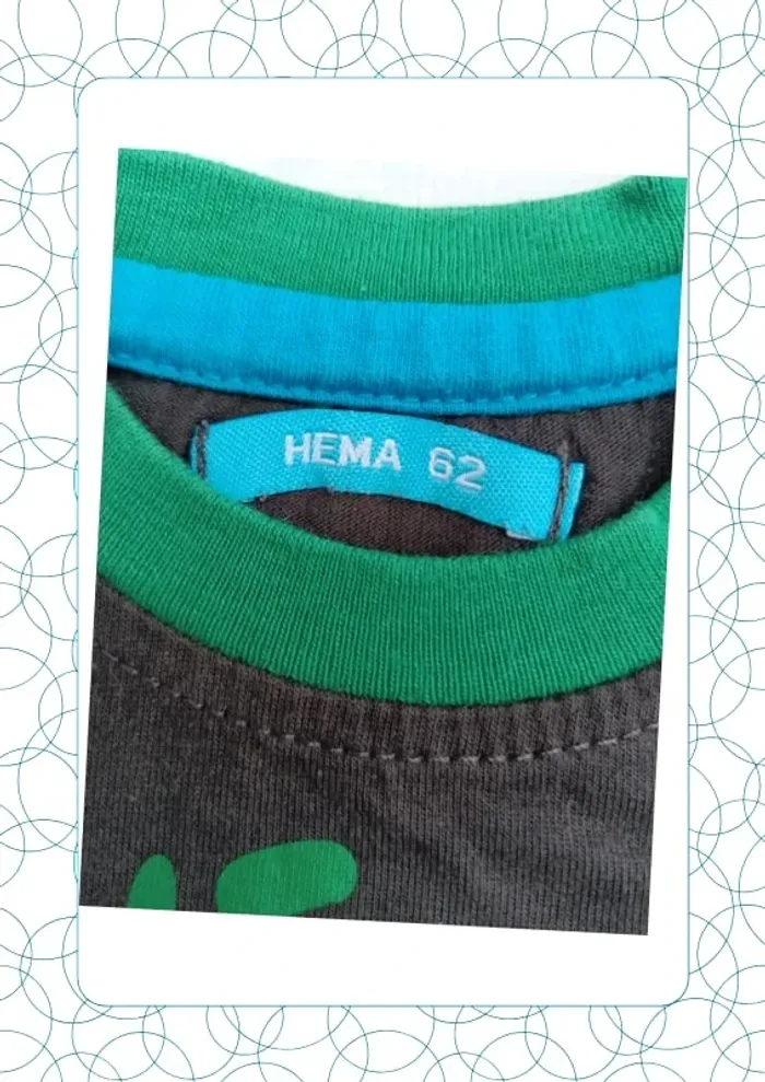 Tee shirt 3 mois Hema - photo numéro 2