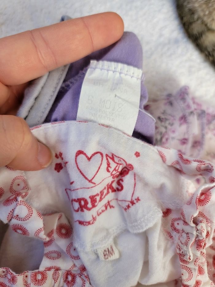 Lot de 6 tee-shirts d'été 6 mois - photo numéro 7