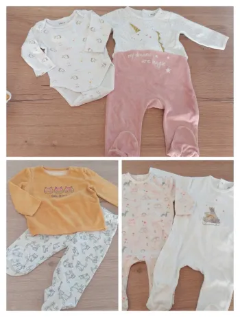 Lot de pyjamas 12 mois