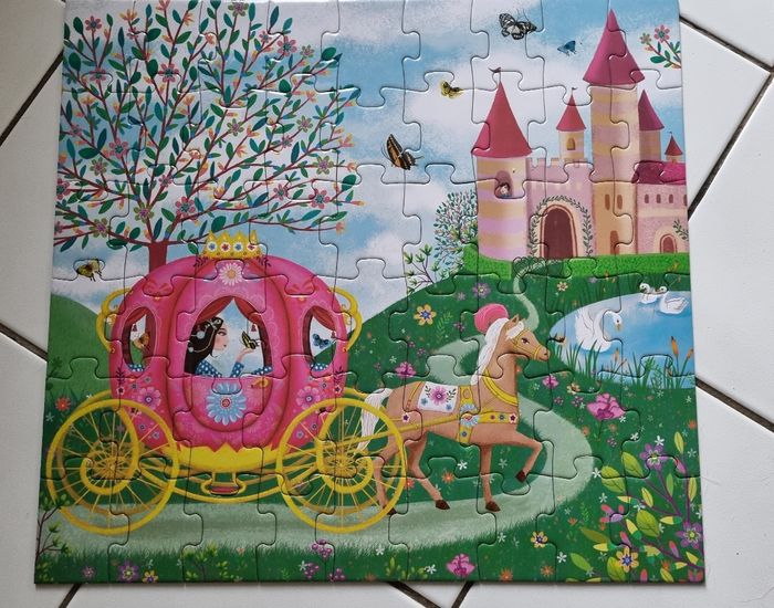 puzzle Le carrosse d'Elise djeco 5+ - photo numéro 2