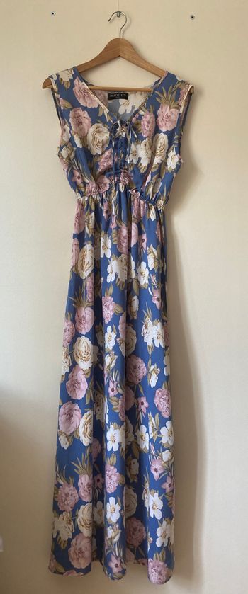 robe longue fleurie taille M/L