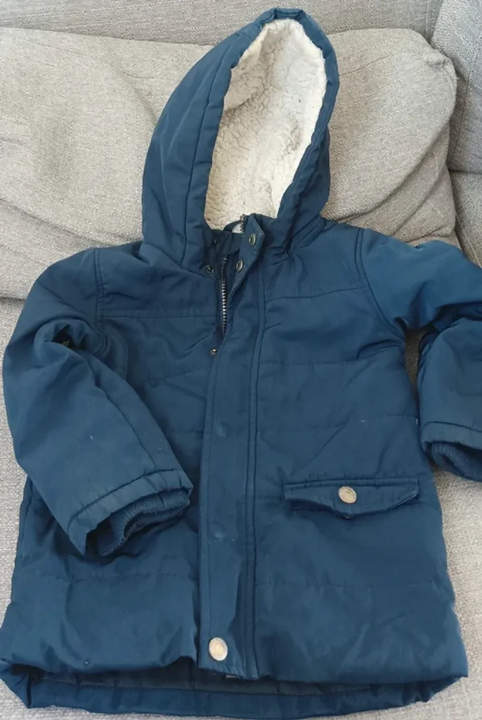 Manteau avec doublure 4 ans