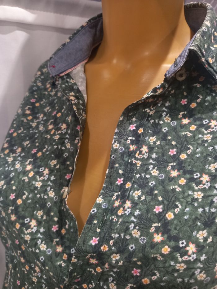 Jolie chemise imprimé fleuri Zara,  taille S