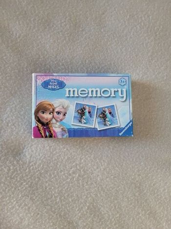 Jeu memory la reine des neiges