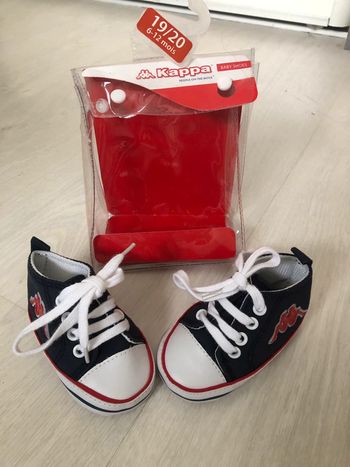 Chaussures tissus kappa 19/20 6-12 mois