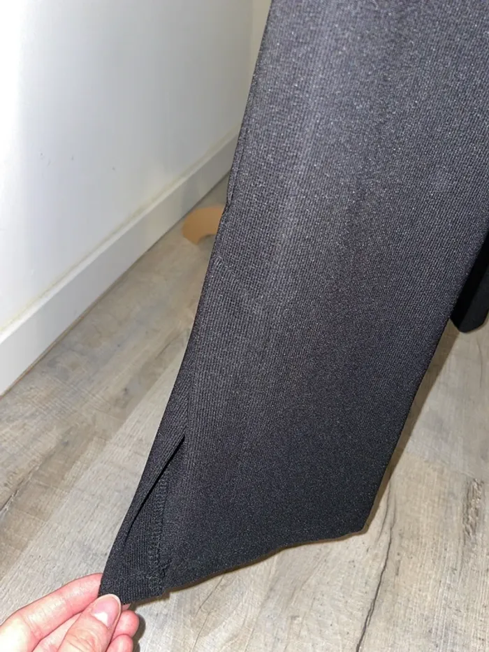 Jegging noir jambes large - photo numéro 2