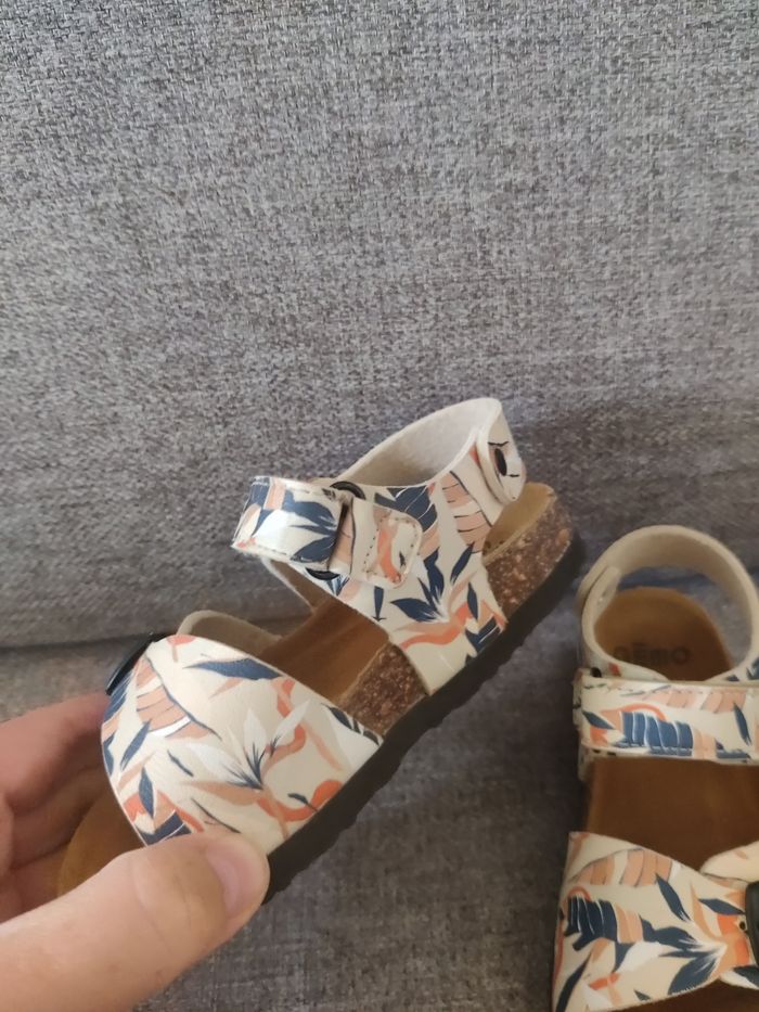 Chaussures sandales garçon cuir Gémo Taille 23 - photo numéro 3
