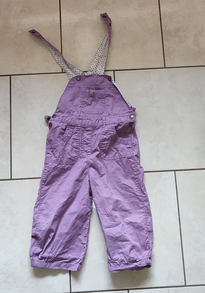 Salopette fille 2 ans
