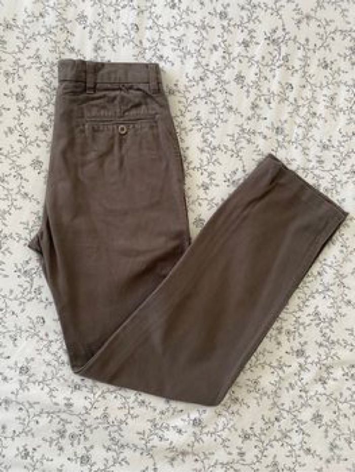 Pantalon marron Café Coton