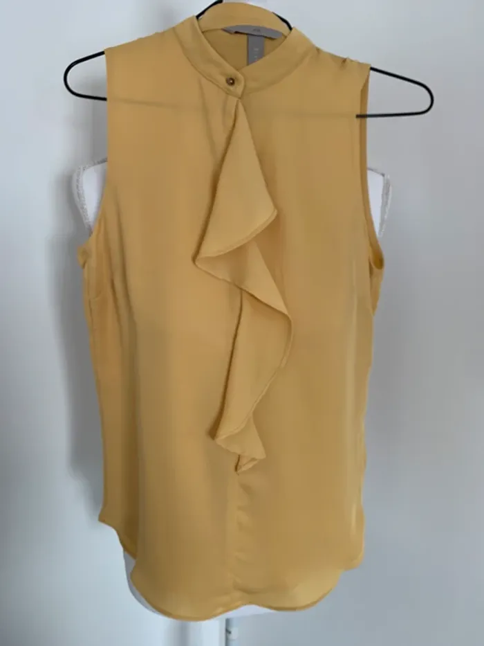 Blouse moutarde neuve