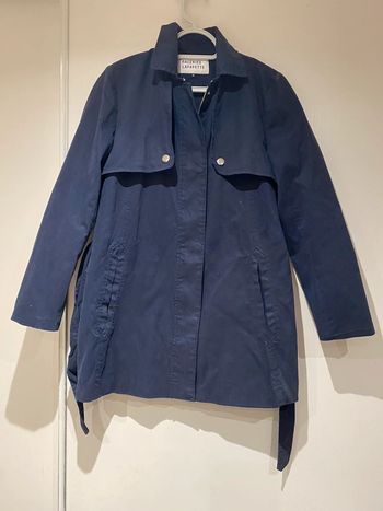 Trench, Galeries Lafayette, bleu, taille 36/S