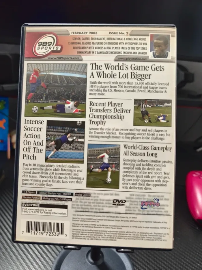 PS2 World tour soccer 2003 ntsc - photo numéro 5