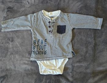 Body Polo bébé à manches longues