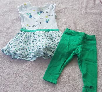 Robe et legging catimini