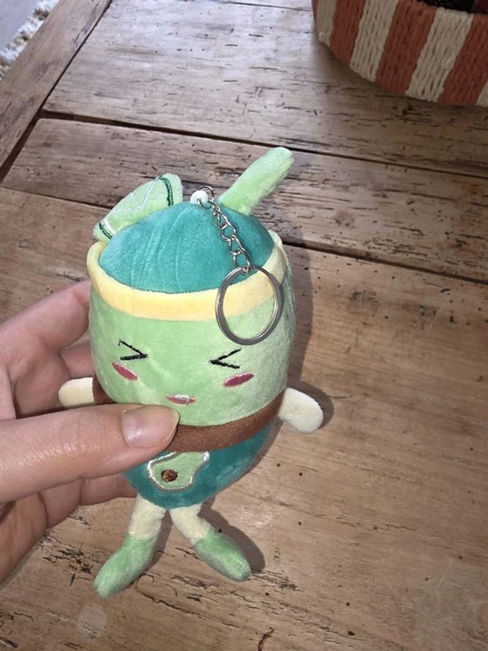 🥑 Peluche Avocat - Porte-clés Bubble Tea Avocado Mood - photo numéro 4