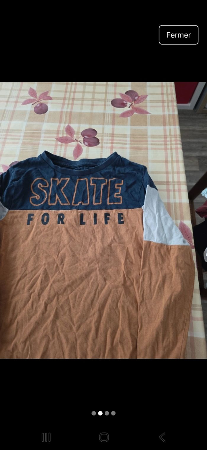 Lot de 2 t shirt manches longues - photo numéro 2
