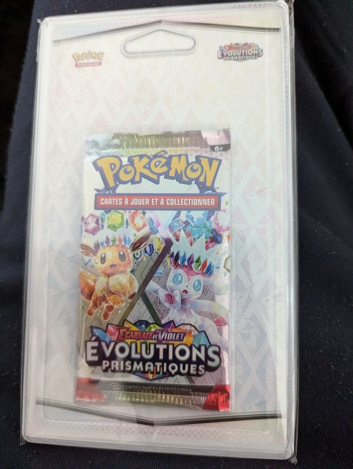 Blister rare Évolution prismatique 8.5 FR