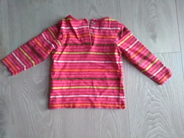 Tee shirt multicolore Orchestra 12 mois - photo numéro 2