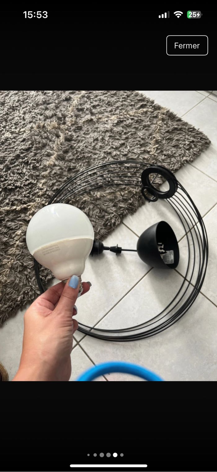 Suspension luminaire IKEA - photo numéro 2