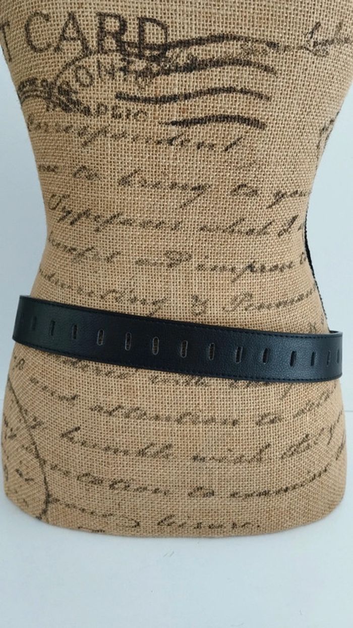 Ceinture noire 90 cm femme - photo numéro 7