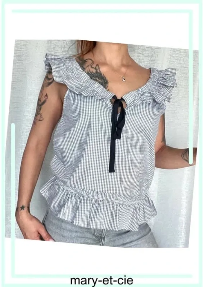 SOLDE - Top taille M/L - 100 % coton - Brigitte Bardot