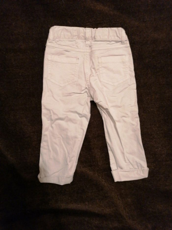 Pantalon blanc Lisa Rose 24mois - photo numéro 3