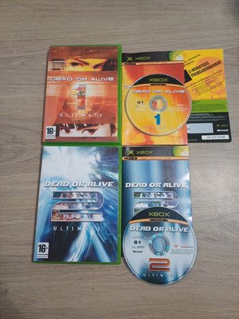 Lot Dead or Alive Ultimate & 2 Xbox
