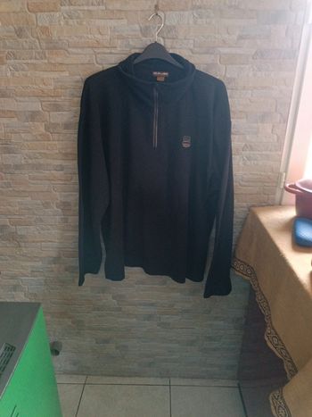 Sweat polaire noir Atlas for MEN 5XL