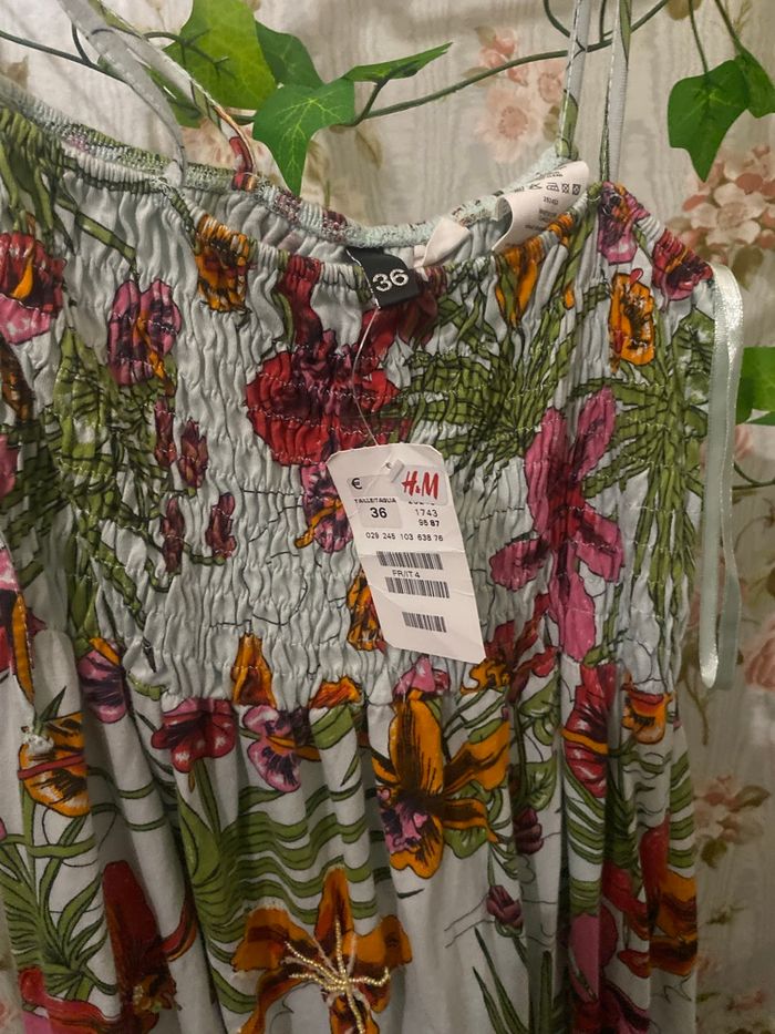 Robe été fleurie h et m - photo numéro 2