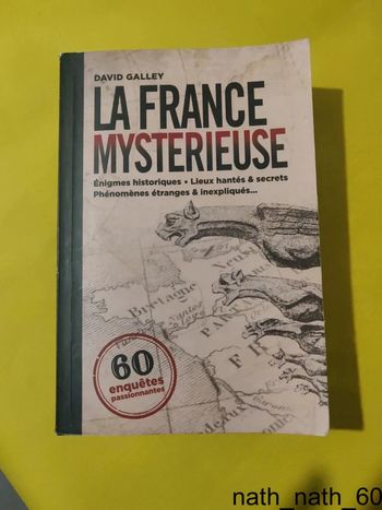 Livre la France Mystérieuse