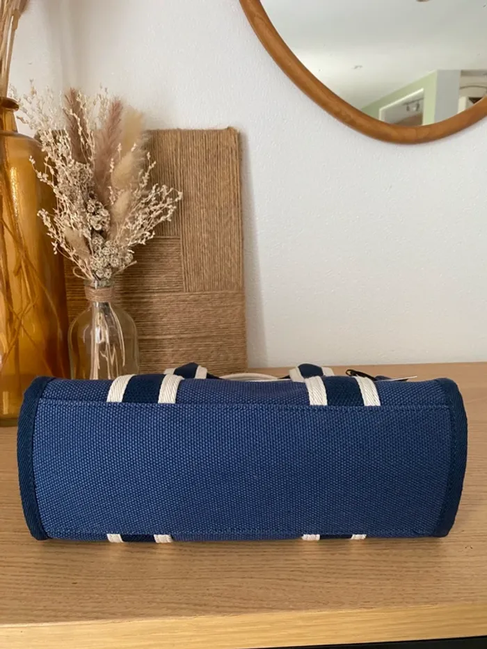 Sac à main / bandoulière Galeries Lafayette bleu marine neuf - photo numéro 6