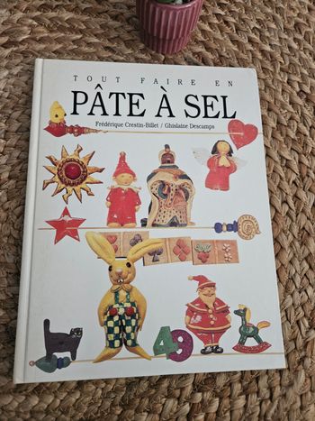 Livre Tout faite en pâte à sel 