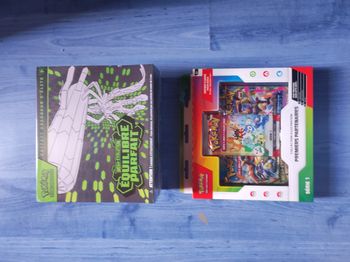 Lot un coffret premiers partenaires série 1 + une ETB équilibre parfait