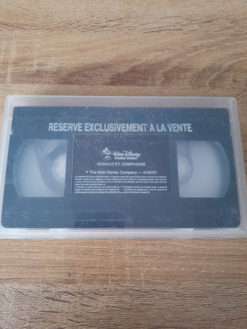 VHS Donald et compagnie walt disney