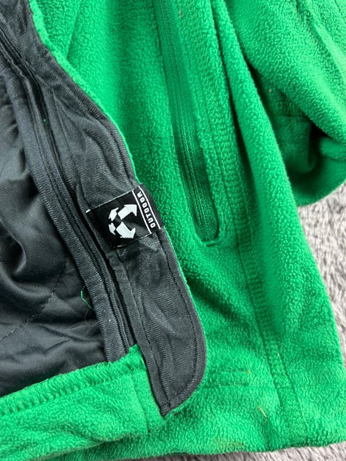 Veste polaire Adidas vert fluo – Taille L - photo numéro 18