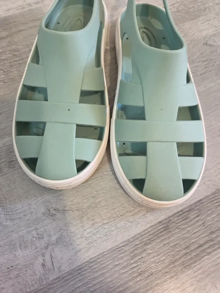 Sandales boatilus enfant vert - photo numéro 5