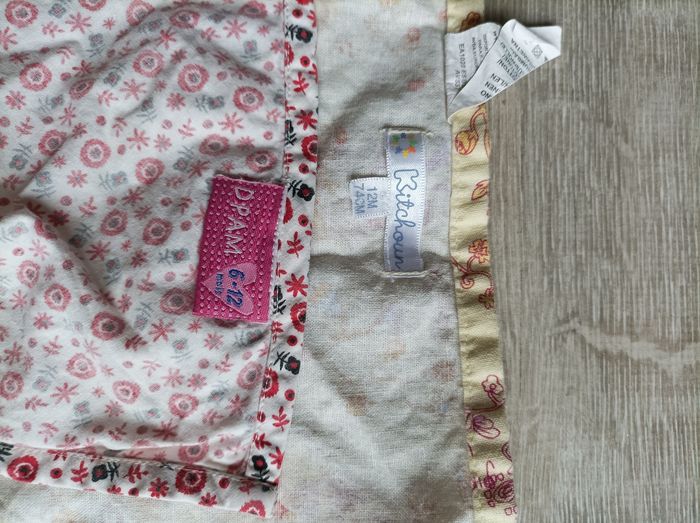 Lot 2 bandanas Dpam et kitchoun - photo numéro 2