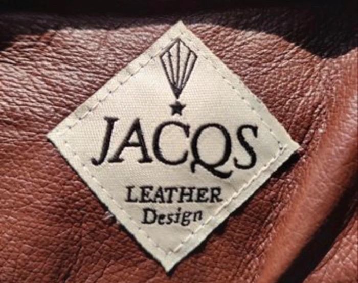 Veste en cuir asymétrique marron neuve jacks - photo numéro 4