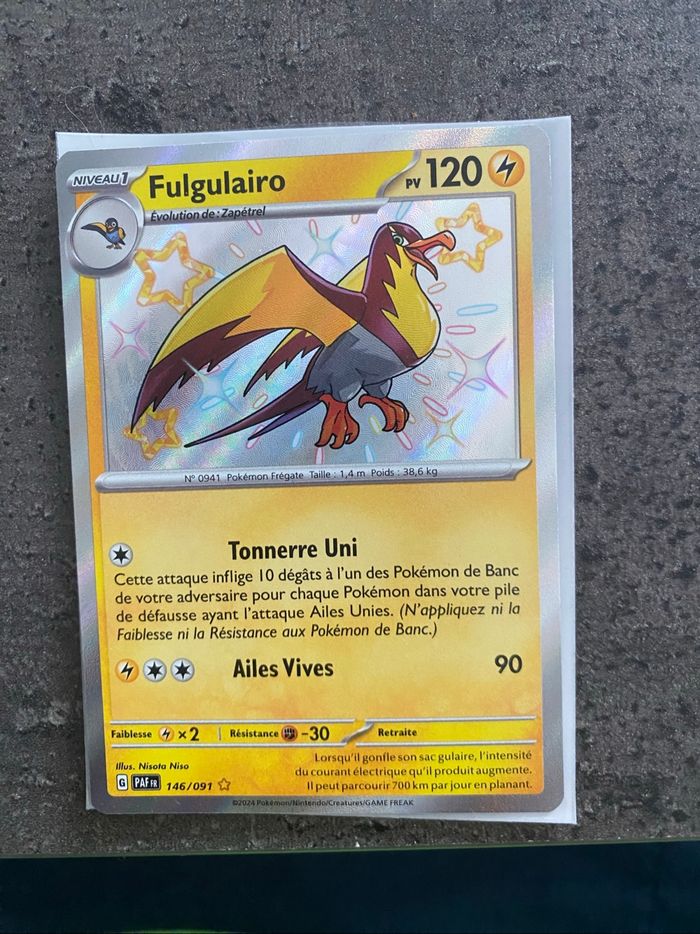 Lot de 2 cartes Pokémon Évolutions Paldea EV4.5 - photo numéro 4