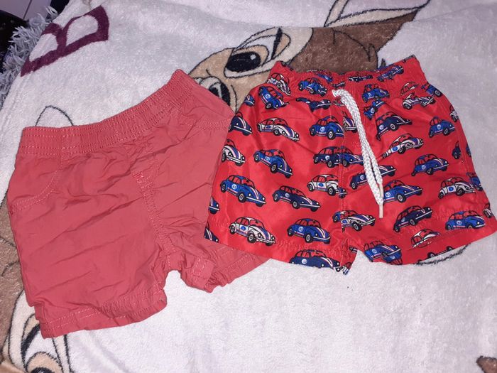 Lot de 2 shorts