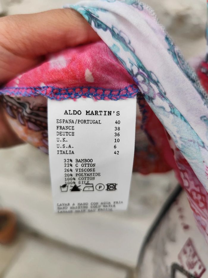Joli haut été femme Aldo martin's taille M - photo numéro 4