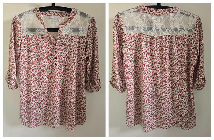 📌 Blouse fluide et dentelle Cache Cache - photo numéro 5