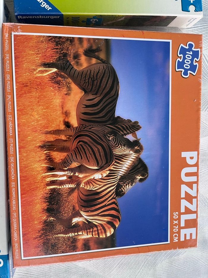 Lot de 2 puzzles