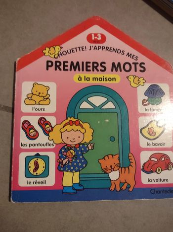 Livre Premiers mots à la maison