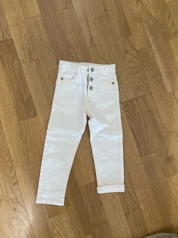 Jeans ivoire Vertbaudet