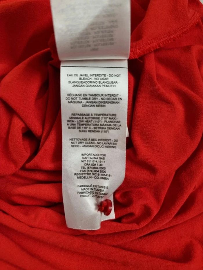 Naf Naf robe rouge * taille 38 * - photo numéro 10